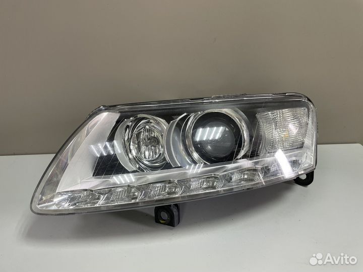 Фара левая ксенон адаптив Ауди А6 С6 Рестайлинг