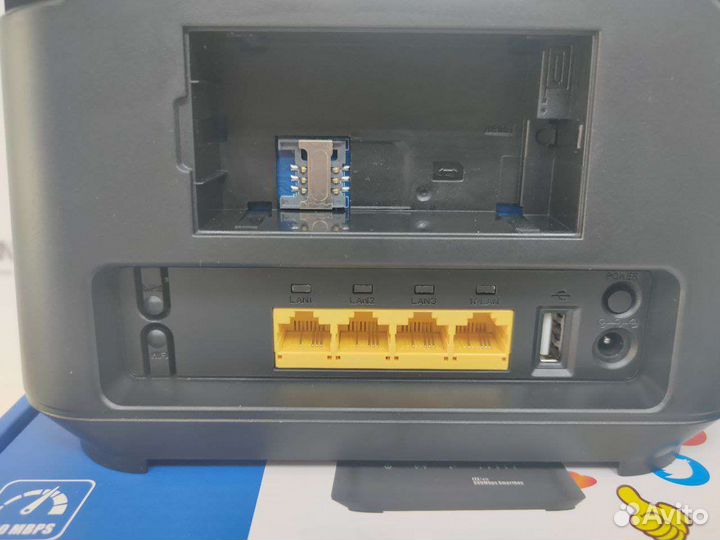 WiFi роутер с поддержкой сим карты новый