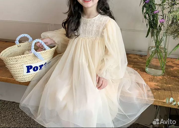 Нарядное платье для девочки