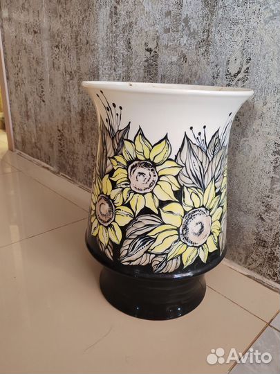 Горшок для цветов бу