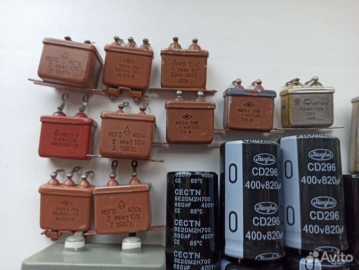 Силовые тиристоры, другие радиодетали