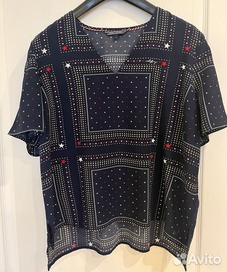 Блузка Tommy Hilfiger, 48-50, вискоза, оригинал