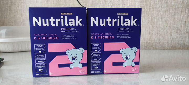 Детская смесь нутрилак 2