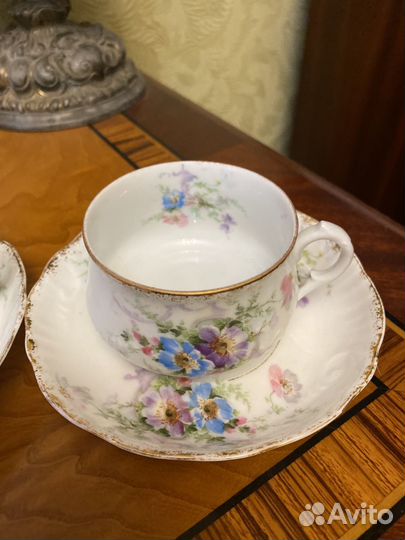 Чайные пары Гарднер 19 век