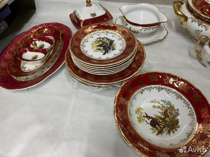 Столовый сервиз царская охота