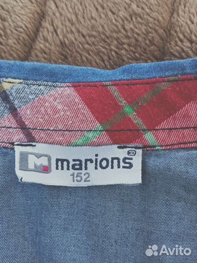 Джинсовая рубашка