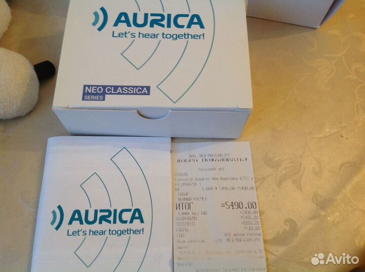 Слуховой аппарат новый