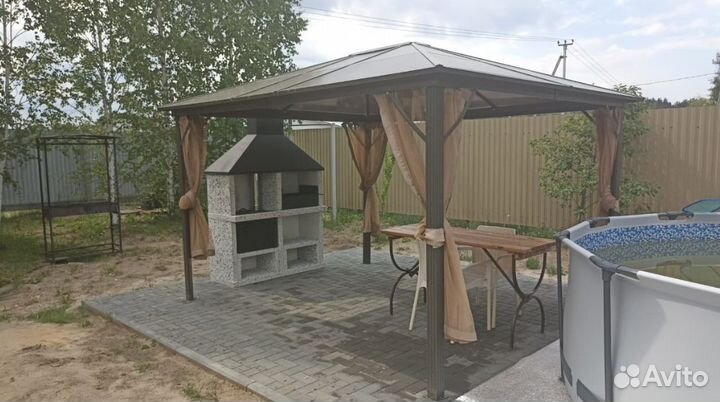 Модульный барбекю комплекс