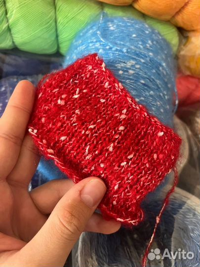 Пряжа Мохер/акрил