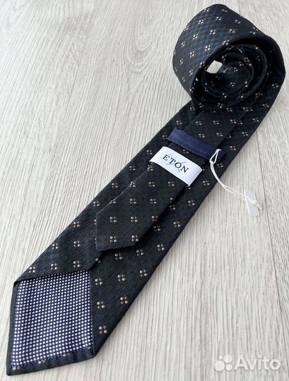 Новый шёлковый галстук Eton оригинал