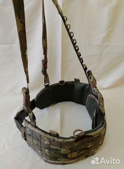 Боевой пояс тактический с защитой Бр1