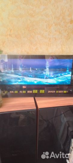 Картина - часы с подсветкой