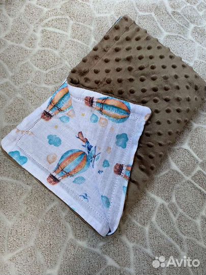 Новый детский плед-одеяло минки