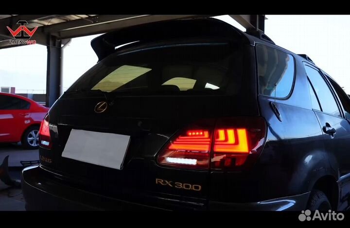 Задние фонари диодные на Toyota Harrier 97-02г