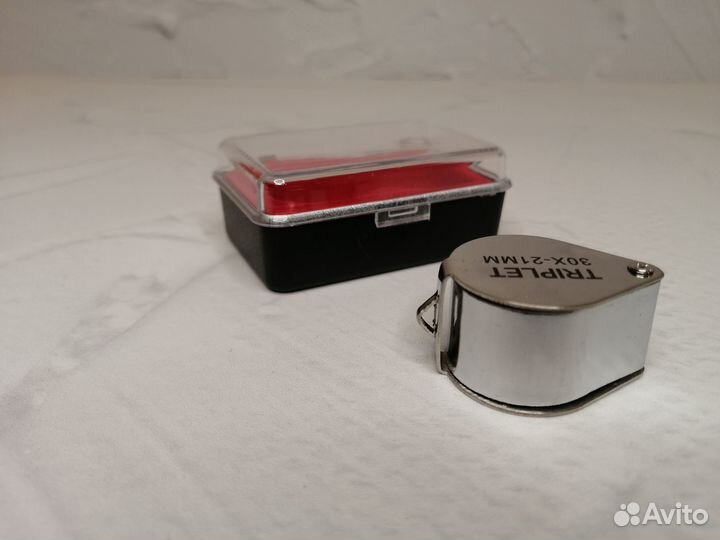 Лупа 30 крат стекло