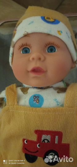 Пупс новый мягкий 40 см