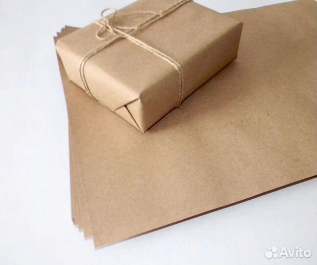 Крафт бумага рулон 72см*10м