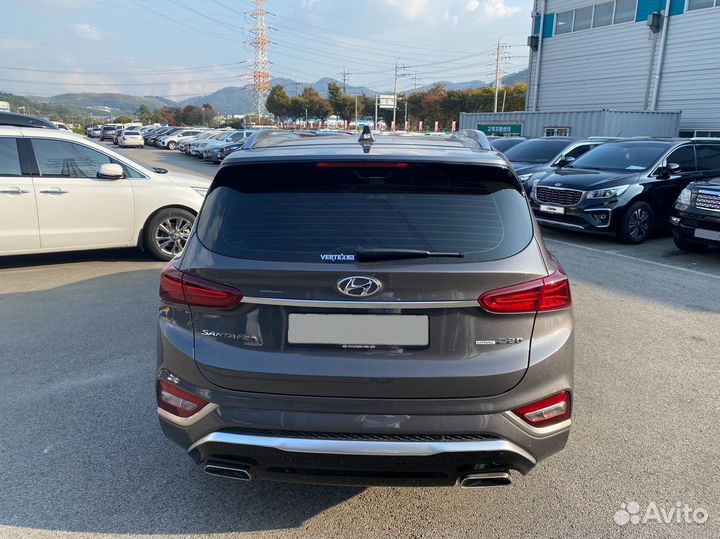 Hyundai Santa Fe 2.2 AT, 2019, 55 000 км