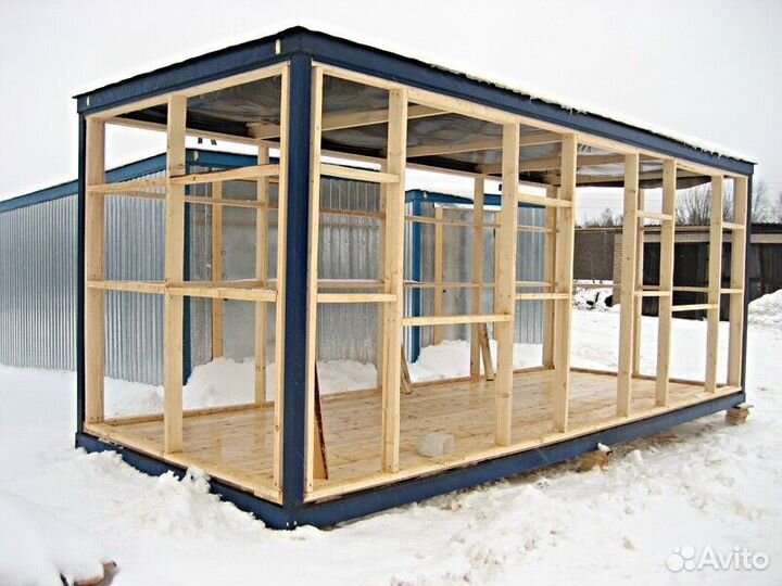 Бытовка Хозблок Блок-контейнер