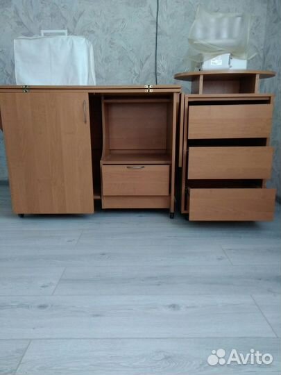 Раскройный швейный стол + тумба