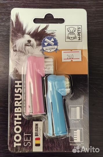 Зубные щетки для животных