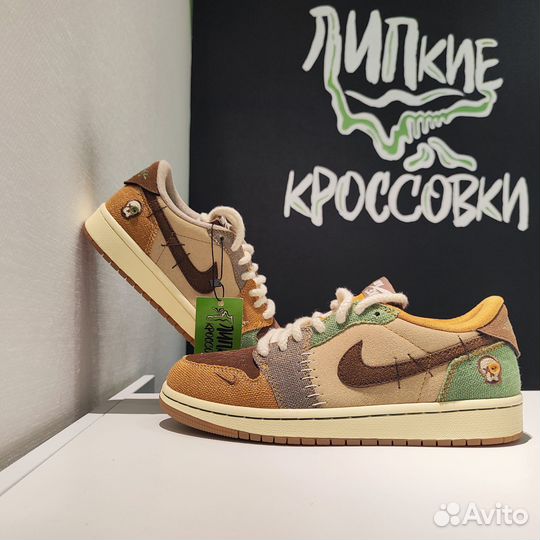 Кроссовки Air Jordan 1 Retro Low Zion Voodoo