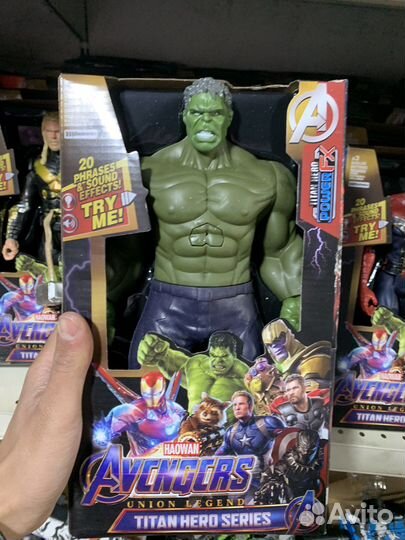 Фигурки супергероев марвел,мстители,халк,Танос