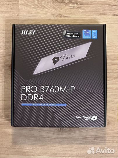 Msi PRO b760m e ddr4