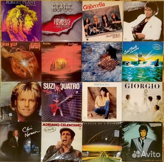 Виниловые пластинки Boney M, abba и другие