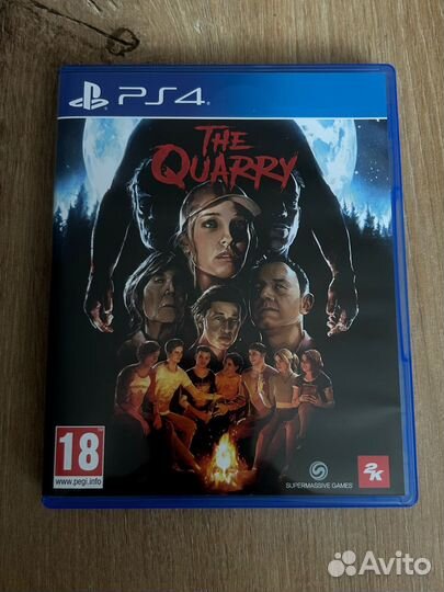 Игра The Quarry ps4 (Диск)