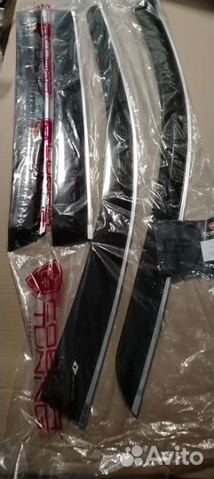 Дефлектор окон Infinite QX50 2018 г хром молдинг