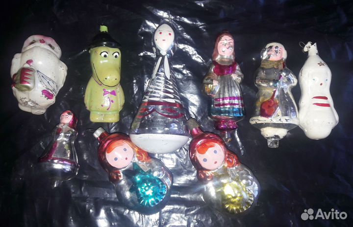 Елочные игрушки СССР