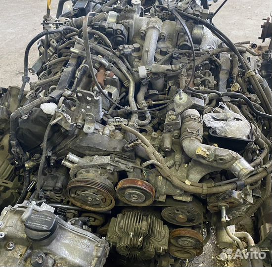 Двигатель 4.5 дизель 1VD-FTV Toyota Land Cruiser 2