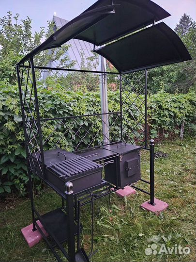 Мангал цельносварной