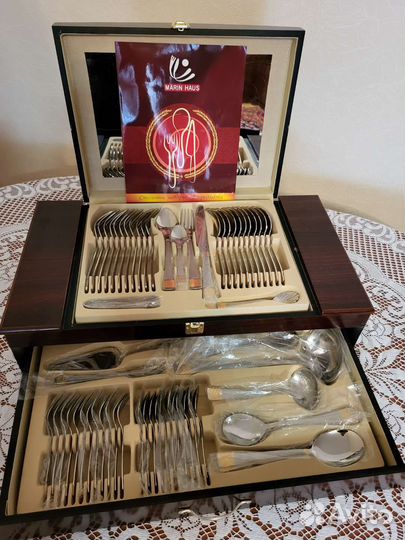 Набор столовых приборов 72 предмета