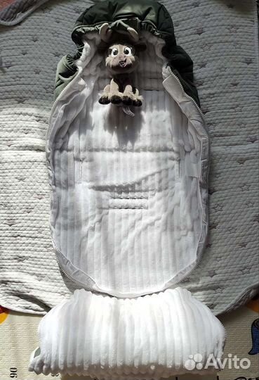 Конверт зимний для коляски автолюльки