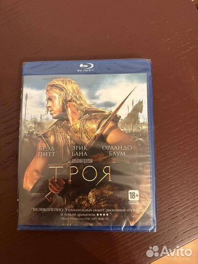 Blu ray фильмы Леон,Ангелы и демоны,Троя,Схватка