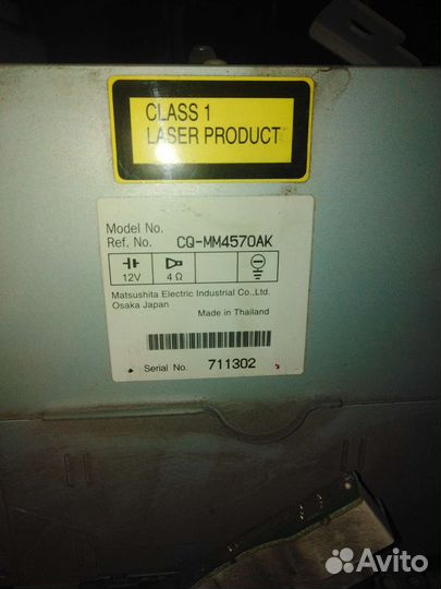 Штатная магнитола мазда 6 GG