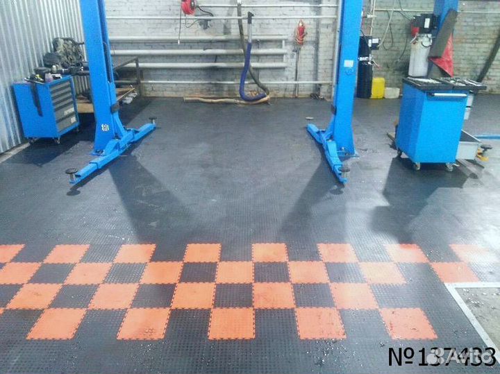 Пвх плитка в гараж