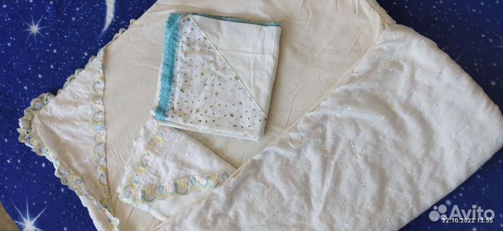 Конверт и одеяло на выписку