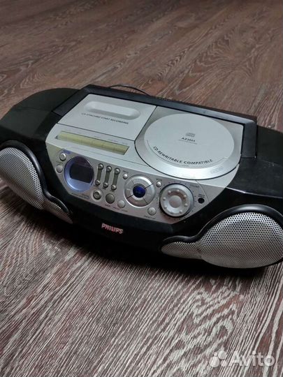 CD проигрыватель + радио + кассеты philips