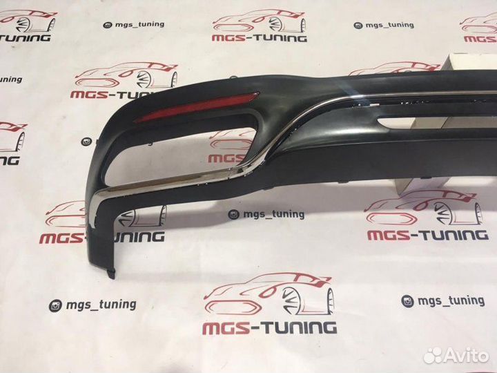 Задний диффузор S-Class AMG W222