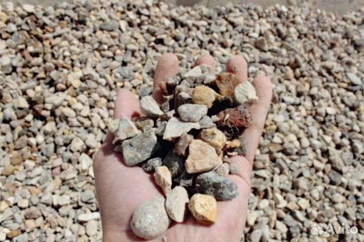 Щебень гравийный