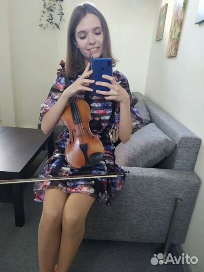 Скрипка на праздники, преподаватель музыки