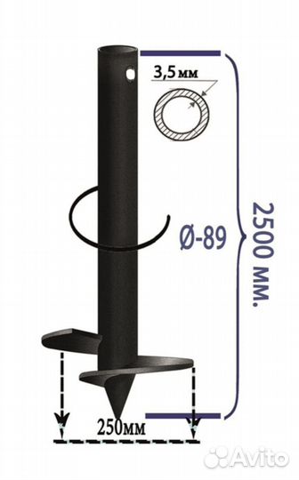 Сваи винтовые