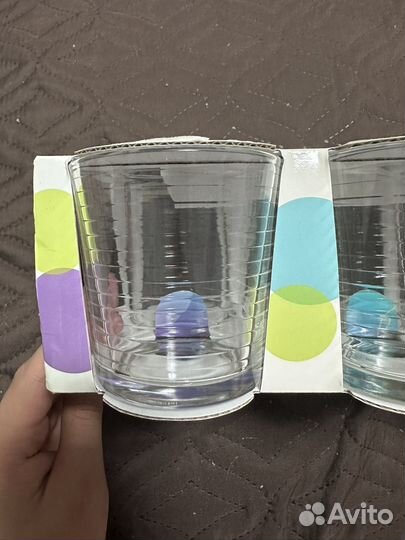 Набор стаканов 6 шт 250 мл новые