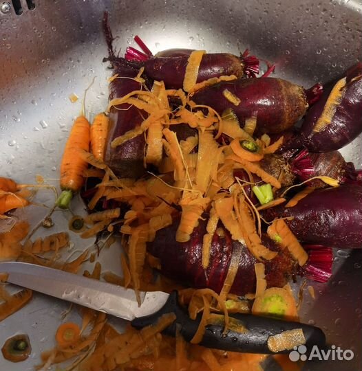 Чистые очистки для домашнего скота