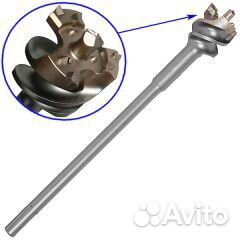 Бур SDS Max 80х 990мм проломной drebo