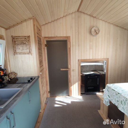 Каркасная баня 6х4 под ключ готовая