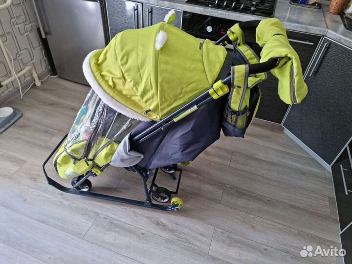 Коляска санки